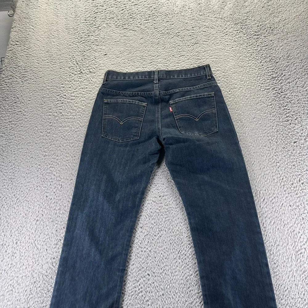 Levi's 511 Jeans Boys 16 Blue Cotton Denim Straight Dark Wash Slim Fit Workwear